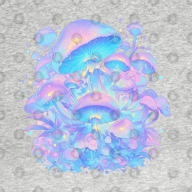 Psychedelic Mushroom by DarkSideRunners